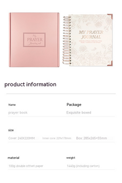 English Prayer & Reflection Journal