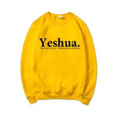 Vintage Yeshua Christian Sweatshirt Christian Apparel Faith